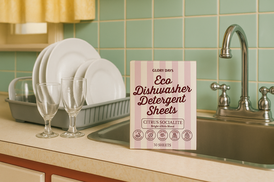 The Dish on Our Detergent Sheets: Citrus, Chic, and Clean 🍋✨