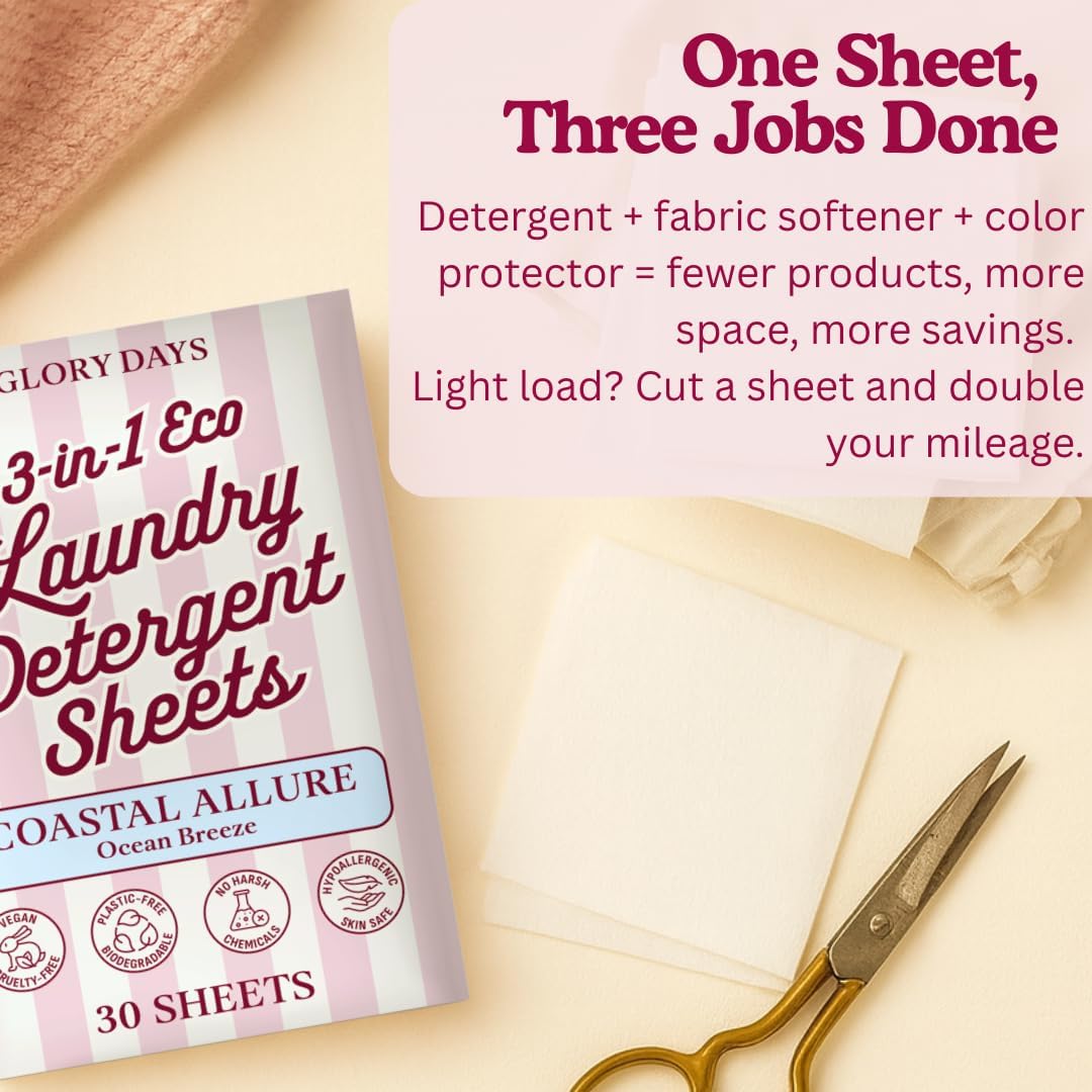 3-In-1 Laundry Sheets