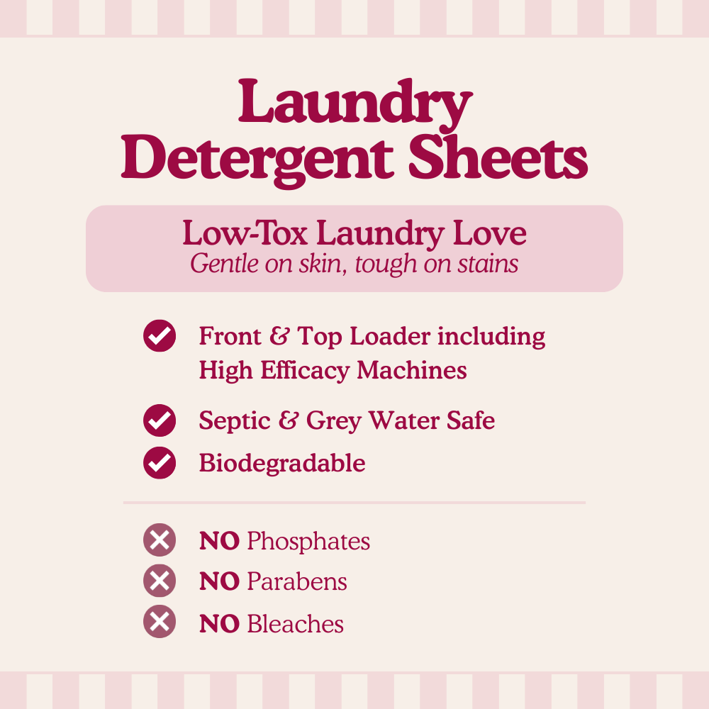 Eco Laundry Detergent Sheets