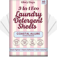 3-In-1 Eco Laundry Detergent Sheets