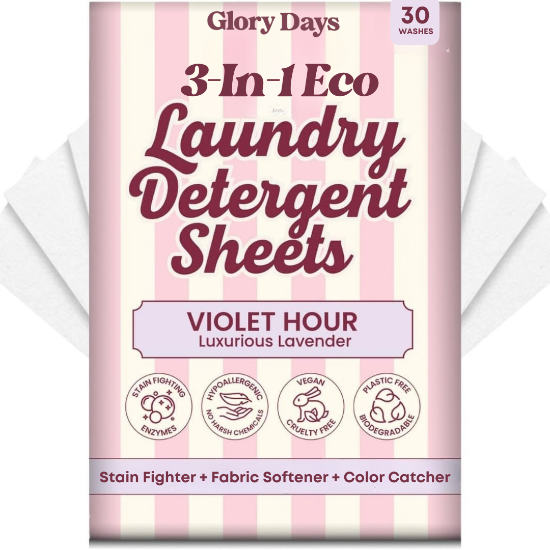 3-In-1 Eco Laundry Detergent Sheets