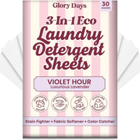 3-In-1 Eco Laundry Detergent Sheets
