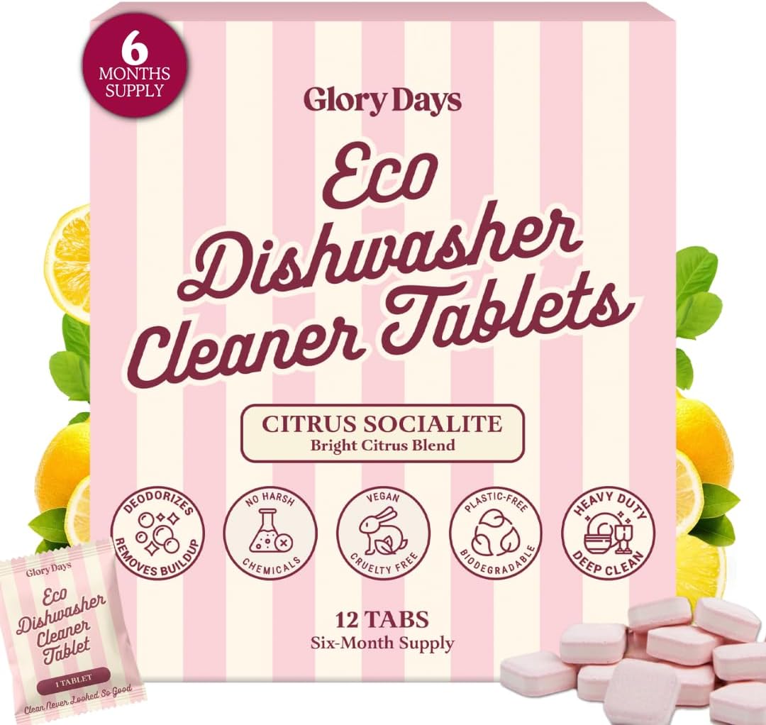Eco Dishwasher Cleaning Tablets