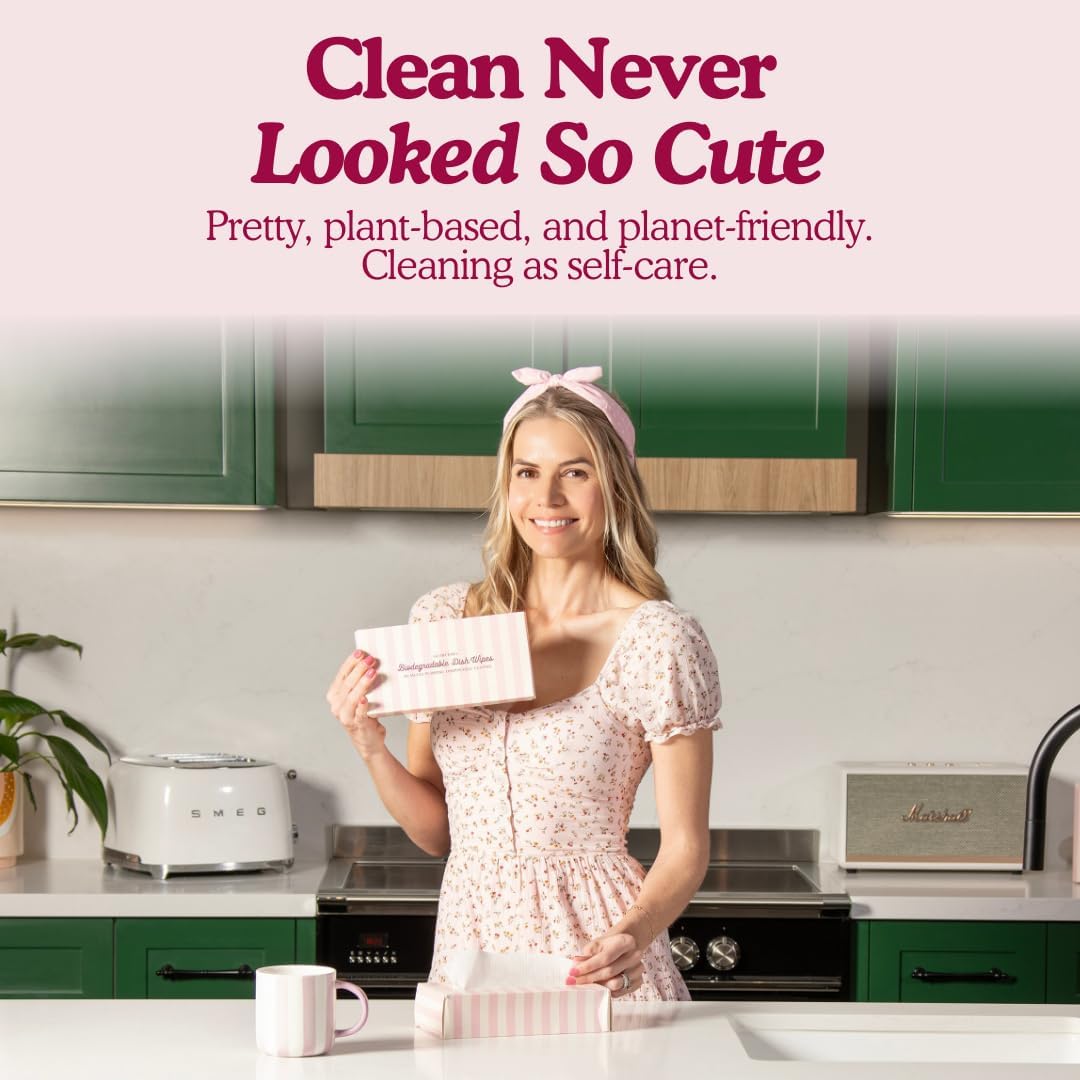 Biodegradable Bubble Dish Wipes