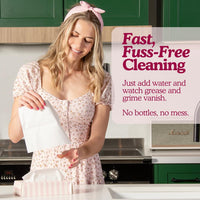 Biodegradable Bubble Dish Wipes