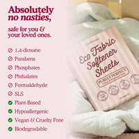 Fabric Softener Sheets - Purely Perfect (30 Sheets)
