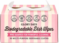 Biodegradable Bubble Dish Wipes