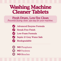 Eco Washing Machine Cleaning Tablets