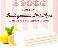 Biodegradable Bubble Dish Wipes