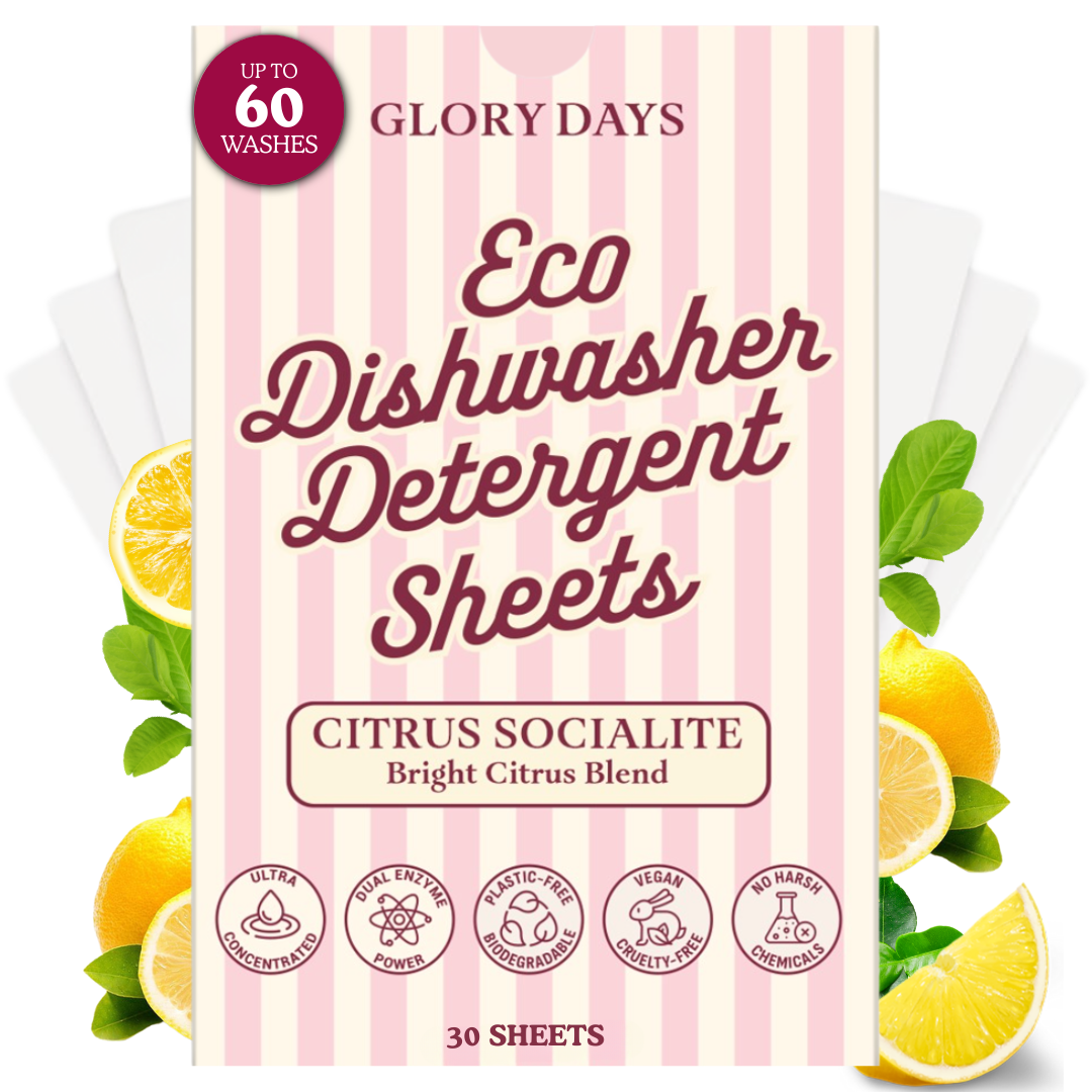 Eco Dishwasher Detergent Sheets - Citrus Socialite (60 Washes)