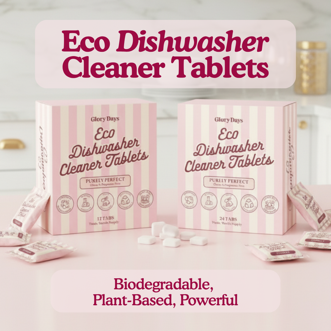 Eco Dishwasher Machine Cleaning Tablets - Citrus Socialite (2 Sizes)