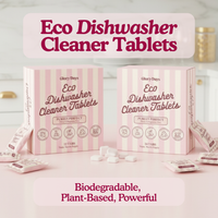 Eco Dishwasher Machine Cleaning Tablets - Citrus Socialite (2 Sizes)