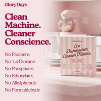 Eco Dishwasher Machine Cleaning Tablets - Citrus Socialite (2 Sizes)