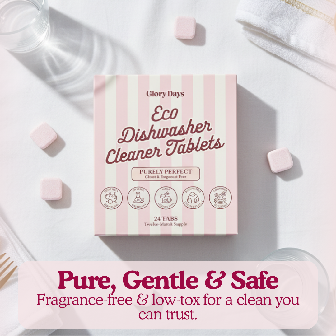 Eco Dishwasher Machine Cleaning Tablets - Citrus Socialite (2 Sizes)