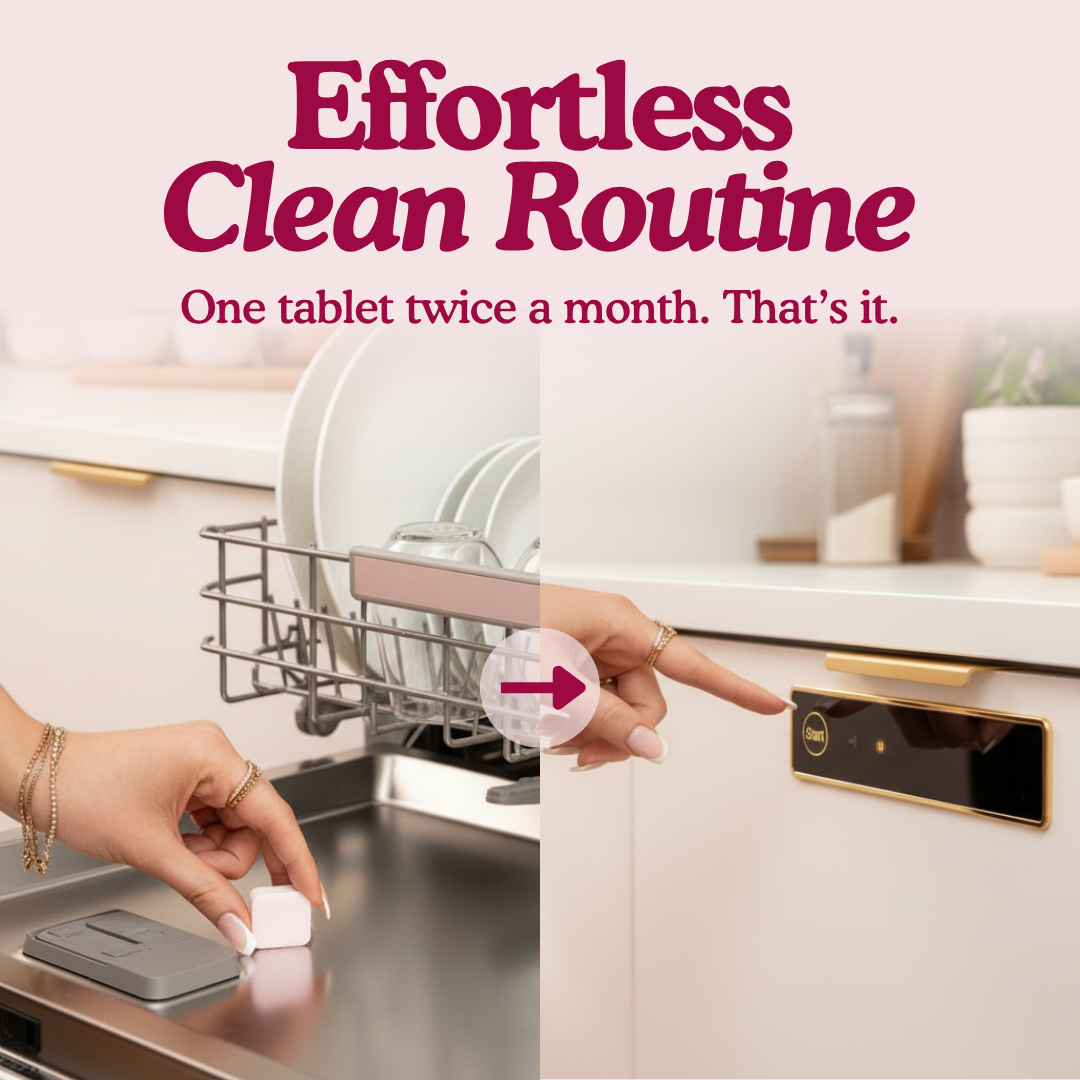Eco Dishwasher Machine Cleaning Tablets - Citrus Socialite (2 Sizes)
